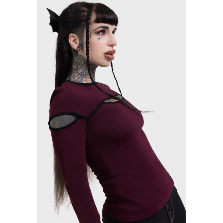 Abyssal Elegy Knitted Top