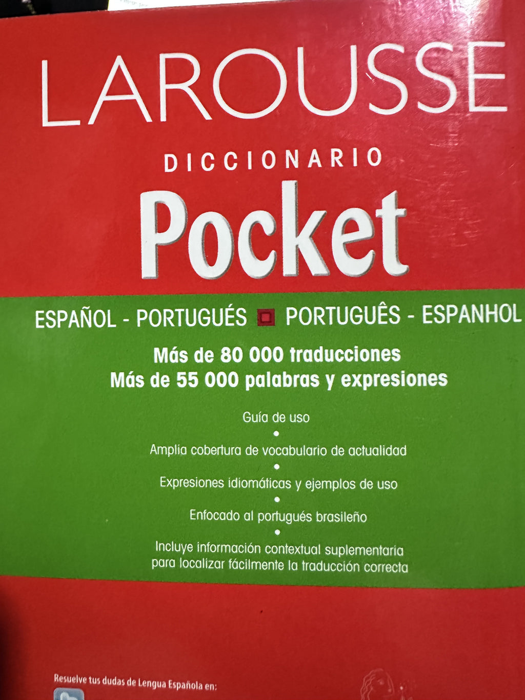Diccionario Pocket Español - Portugues