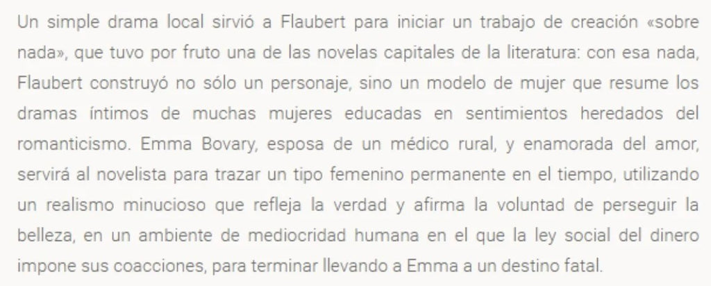 Madame Bovary