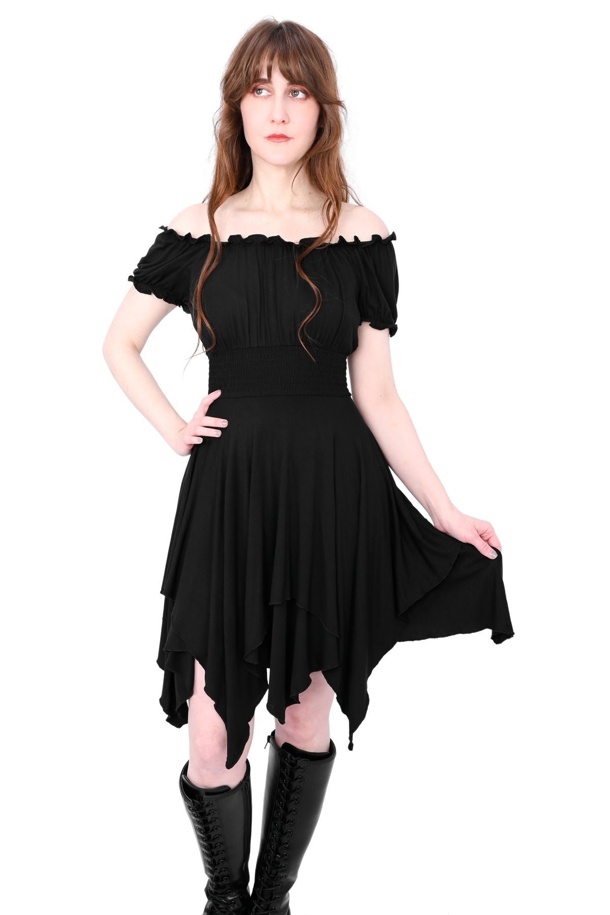 Poppy Handkerchief Dress
