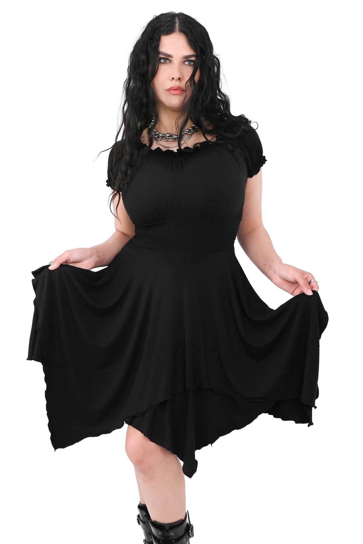 Poppy Handkerchief Dress