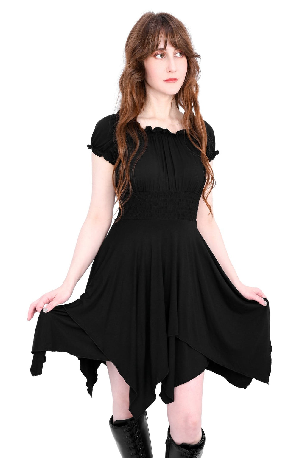 Poppy Handkerchief Dress