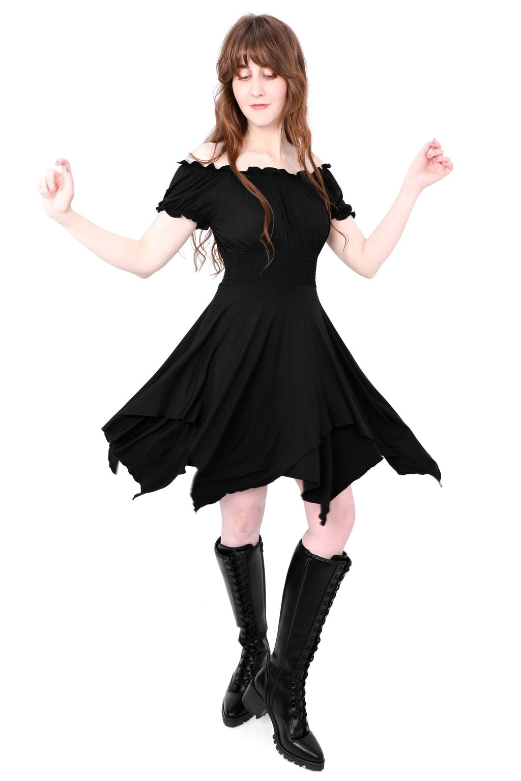 Poppy Handkerchief Dress