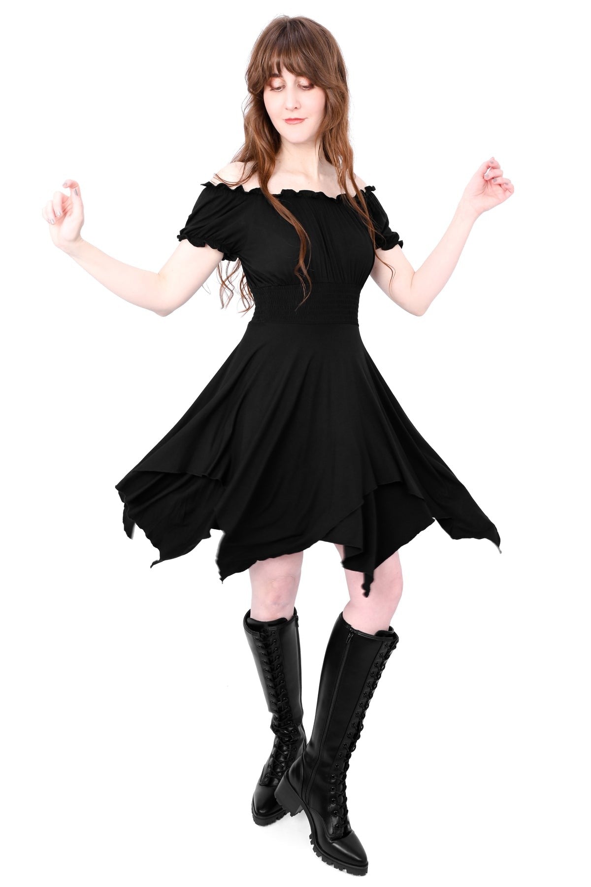 Poppy Handkerchief Dress