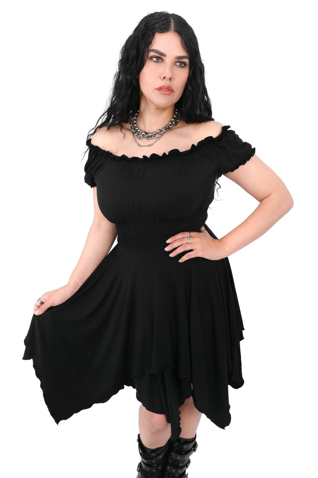 Poppy Handkerchief Dress