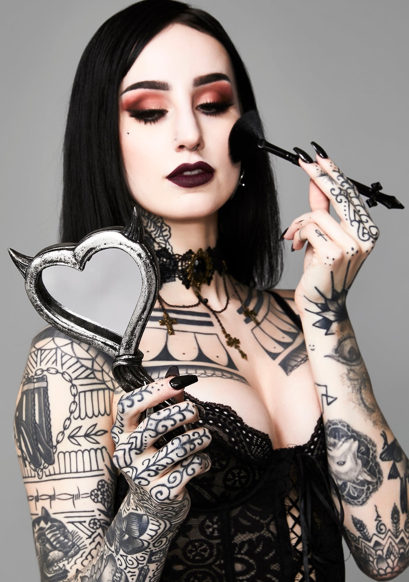 Espejo Devil's Heart Hand