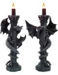 Candelabros Columnas de Dragones