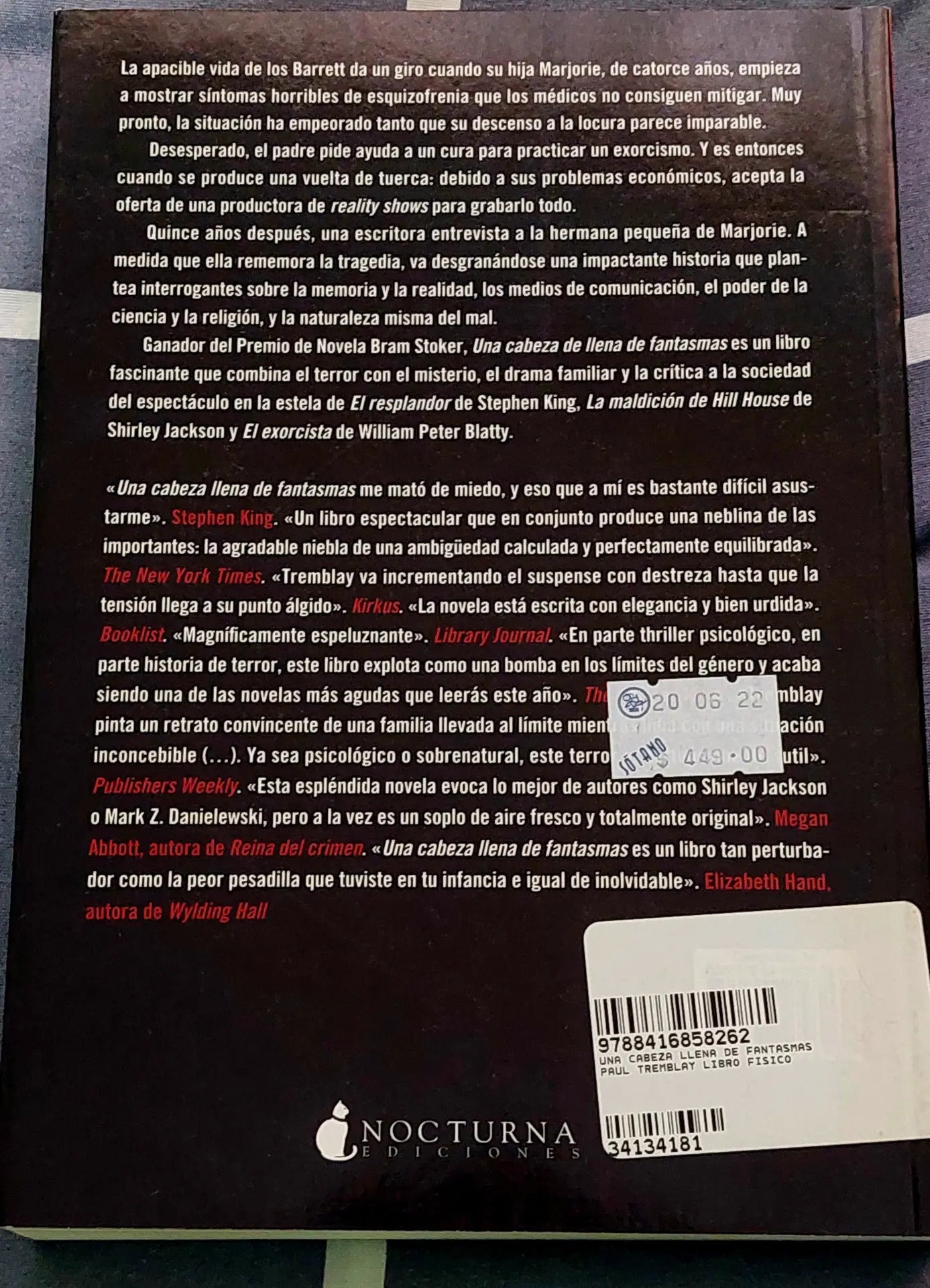 Una Cabeza Llena De Fantasmas