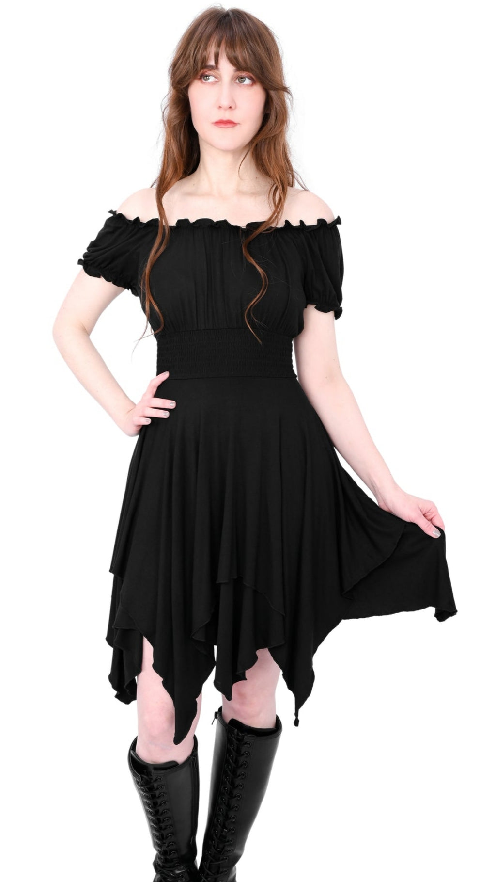 Poppy Handkerchief Dress