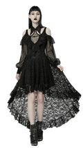 Gothic Floral Lace Dress