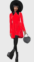 Cathedral II Skater Dress [RED]