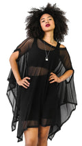 Mesh Rhiannon Flowing Tunic Top