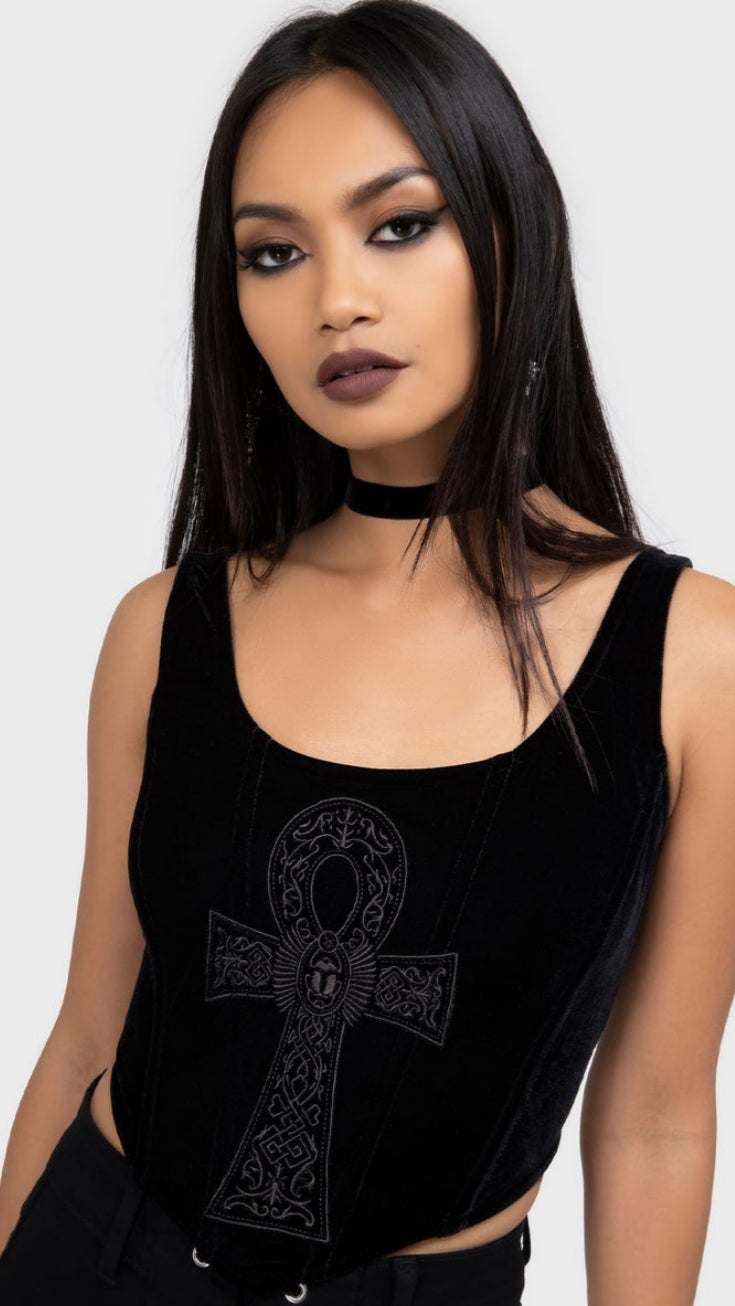Grimwhisper Corset Top