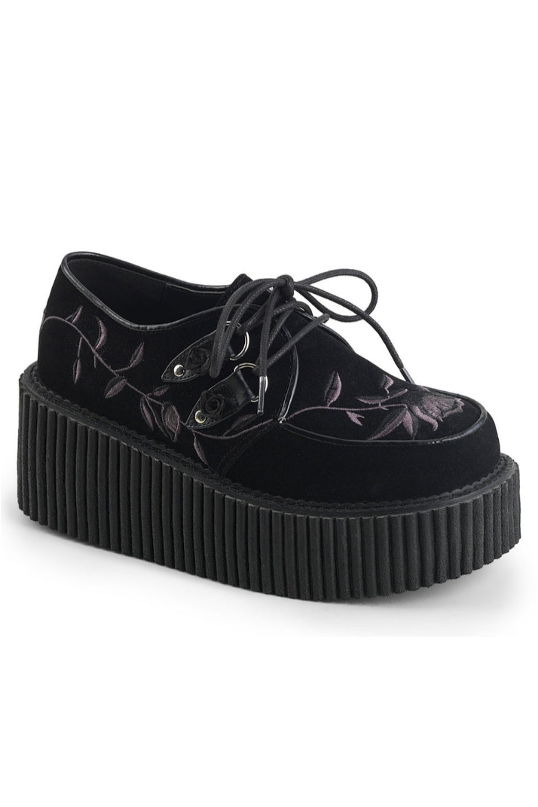 Creepers Black & Grey Rose