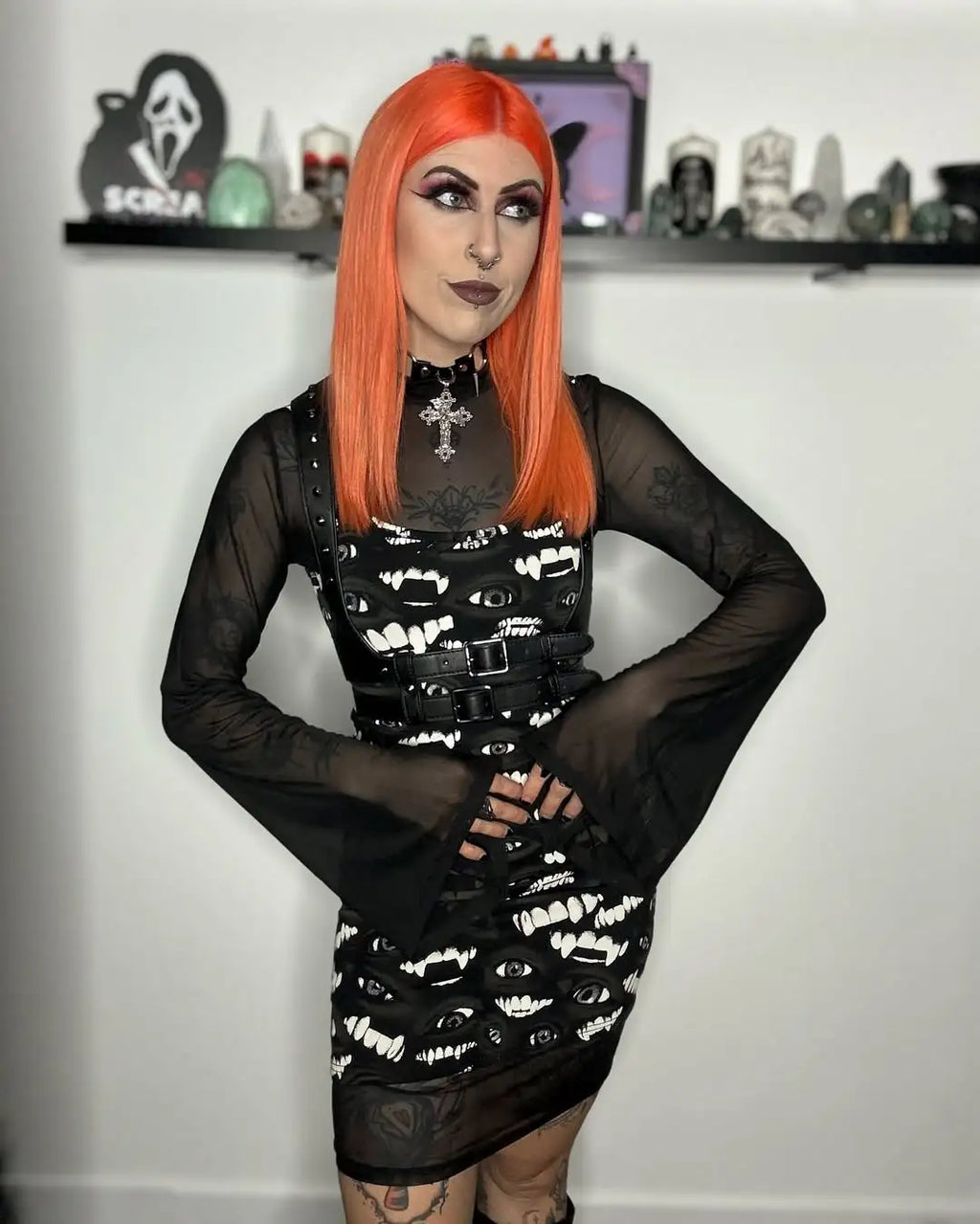 Sheer Vamp Dress