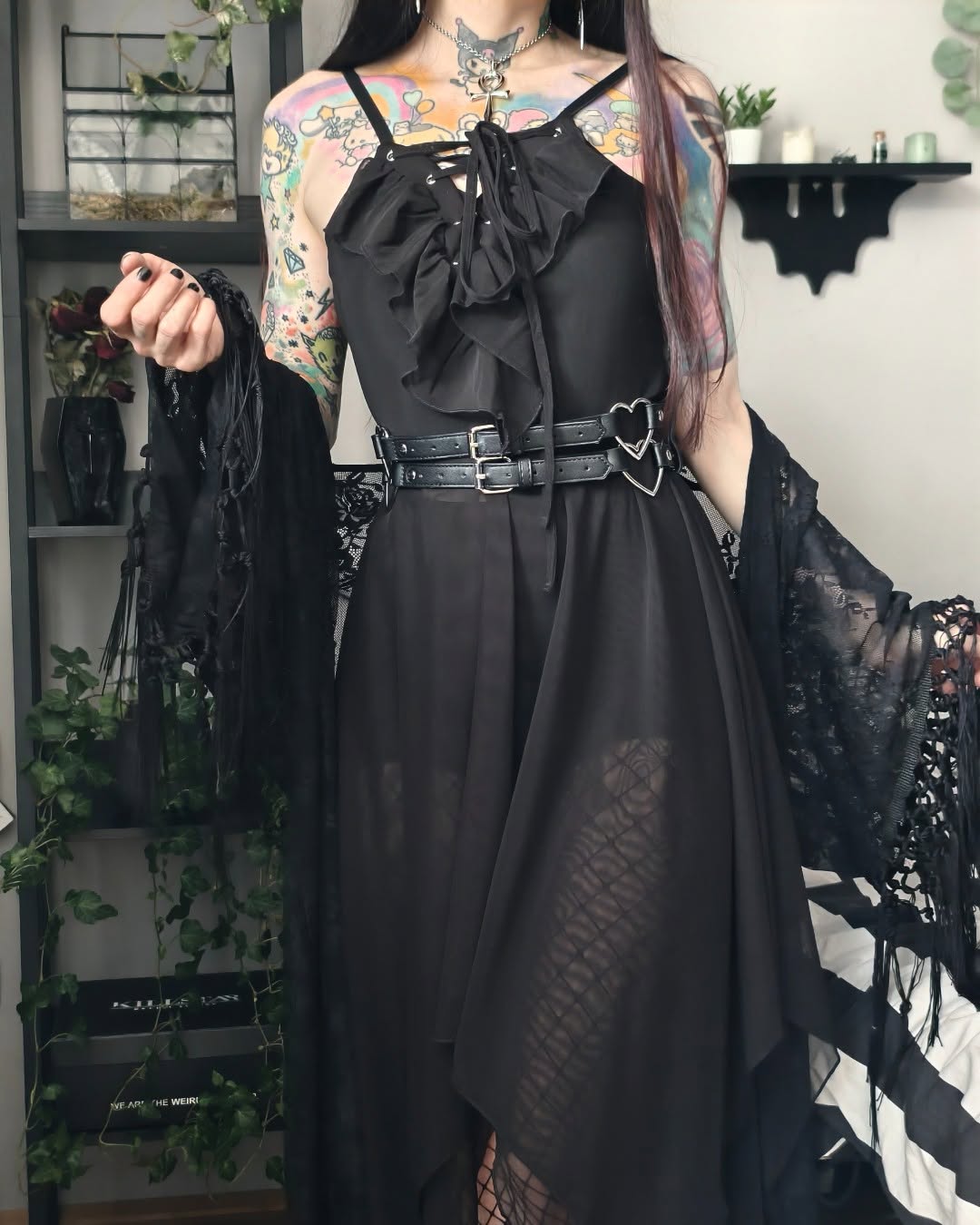 Anshee Lace-Up Dress