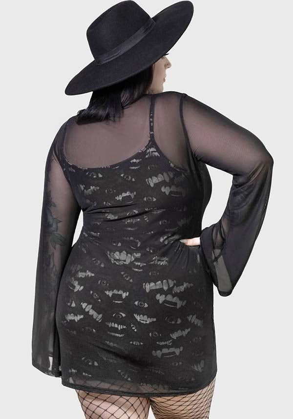Sheer Vamp Dress