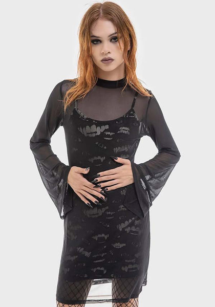 Sheer Vamp Dress