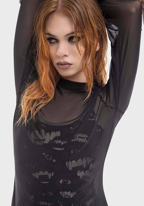 Sheer Vamp Dress