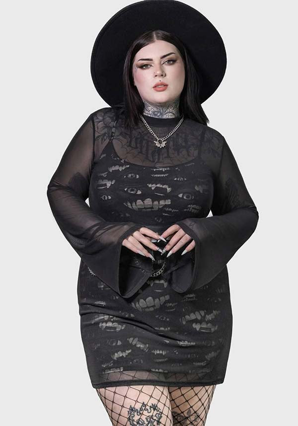 Sheer Vamp Dress