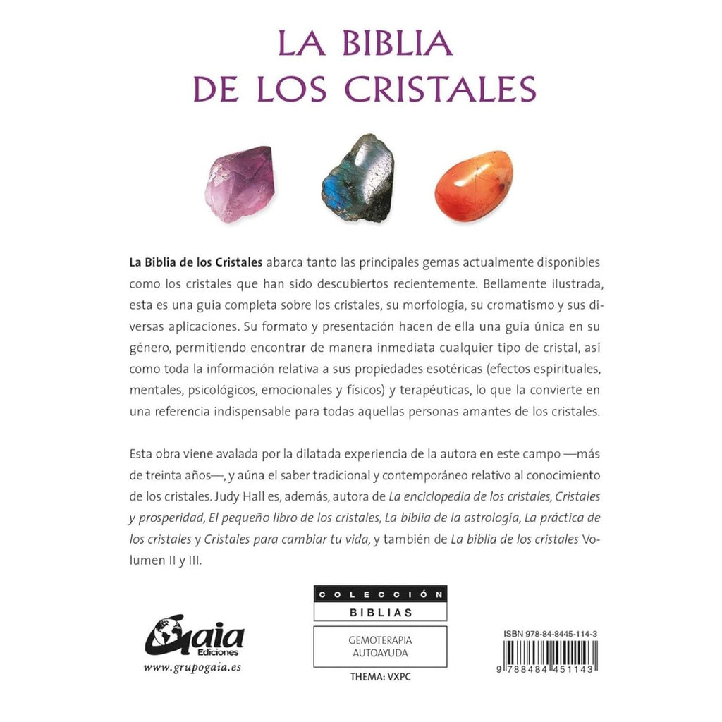 LA BIBLIA DE LOS CRISTALES: GUIA DEFINITIVA DE LOS CRISTALES