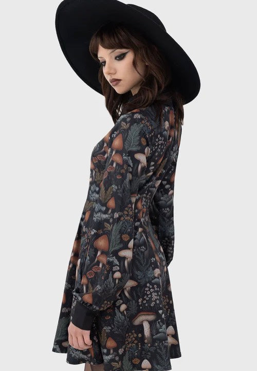 Night Forager Mini Dress
